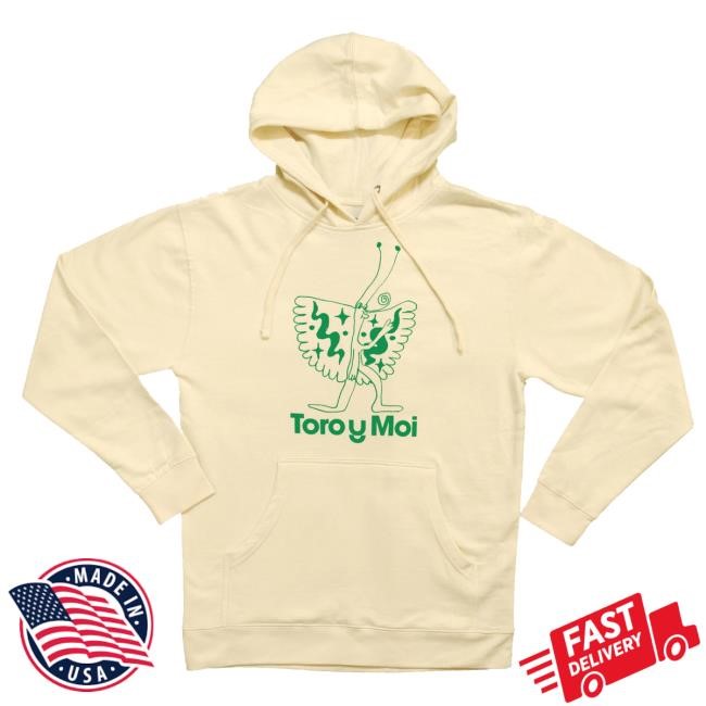 Official Toro y Moi Merch Store Butterfly Hoodie Toro y Moi Official Toro y Moi Merch Store Butterfly Hoodie Toro y Moi