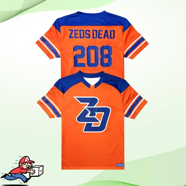 Zeds Dead - BOISE - Football Jersey Shirt Zeds Dead Merch Shop