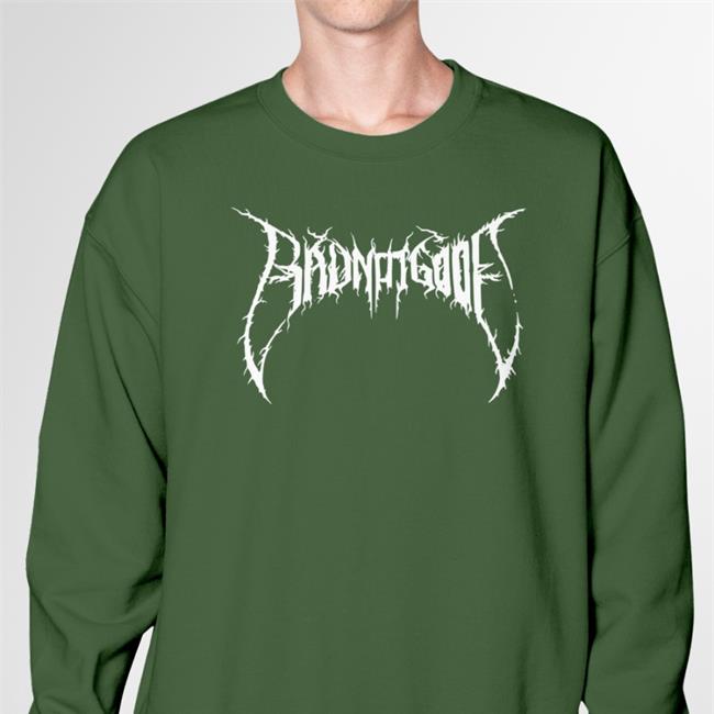 Bad Not Good Merch Root Typo Hoodie