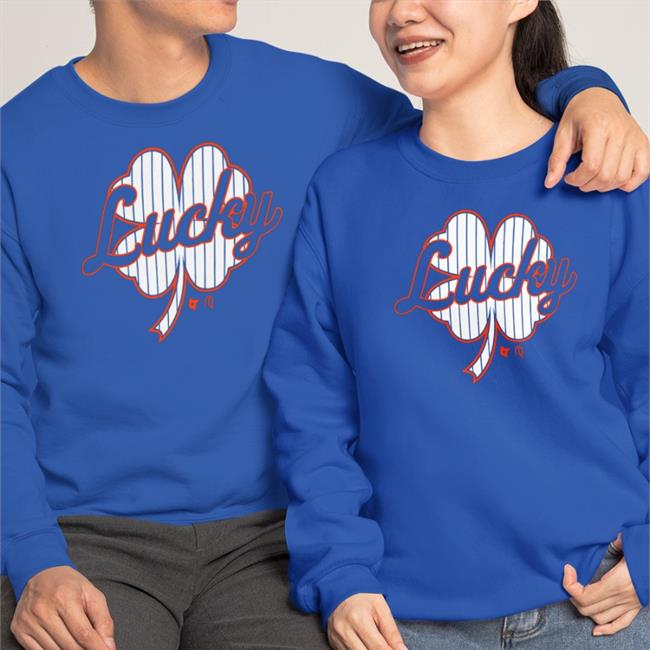 Breakingt Store Lucky Long Sleeve Tee Athlete Logos
