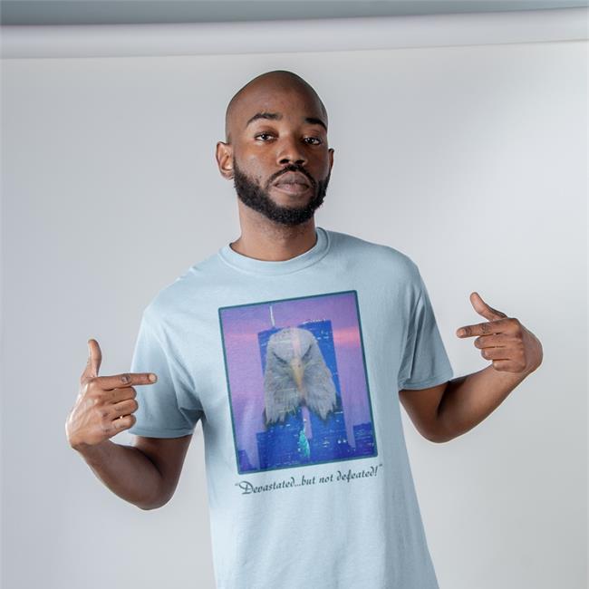 Shirts That Go Hard Devastated But Not Defeated Shirt