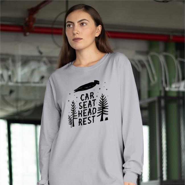 Car Seat Headrest Velvet Flocked Tank Top