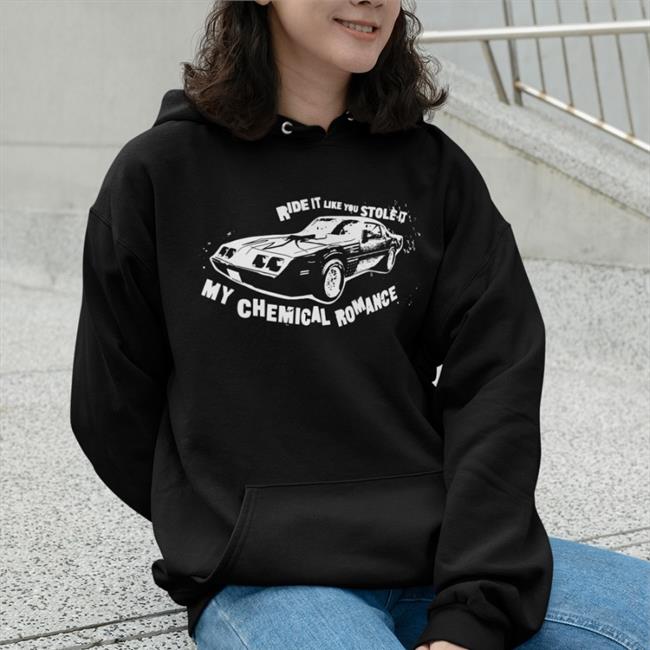 Ride It Like You Stole It My Chemical Romance Shirt DD Trans Am