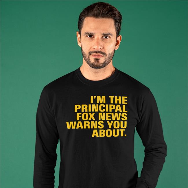 Janine Casella I'm The Principal Fox News Warns You About T Shirt Royal
