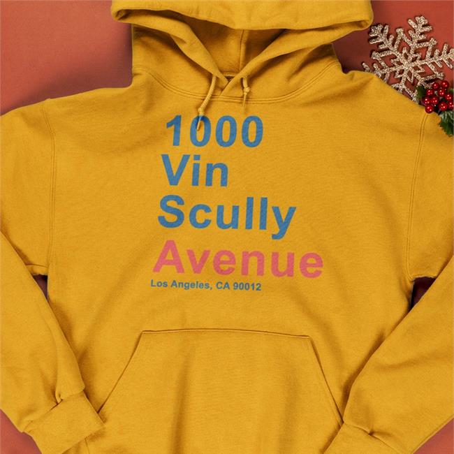 1000 Vin Scully Avenue Los Angeles CA 90012 T Shirt