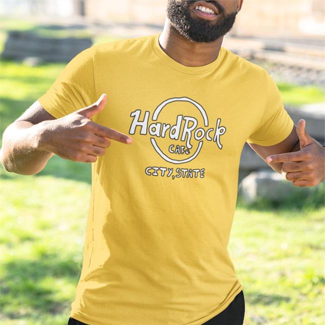 Shirts That Go Hard Merch Hard Rock Cafe City State V Neck T Shirt