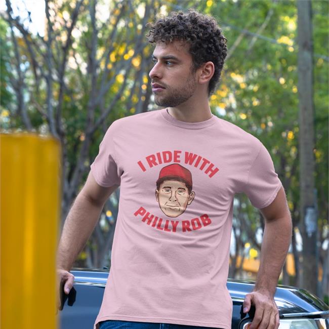 Barstool Sports Store Bryce Harper I Ride With Philly Rob T-Shirt