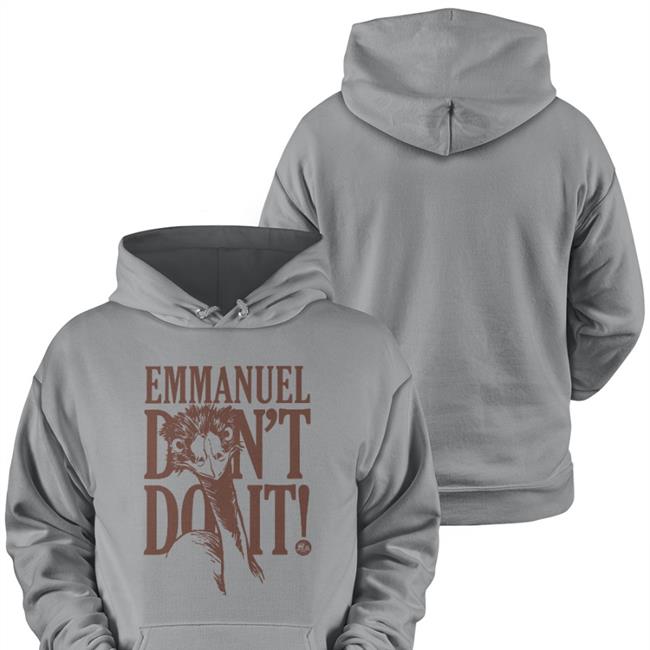 Emmanuel Don't Do It Tee Shirt Knuckle Bump Farms