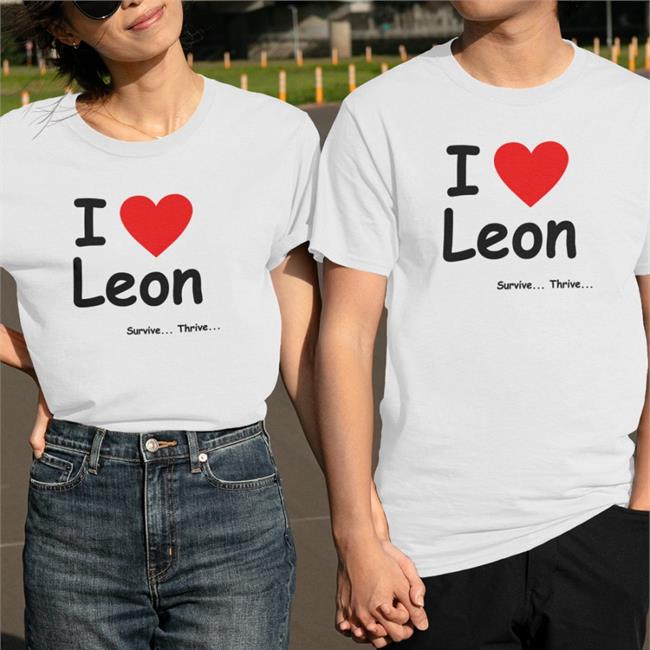 Leon The Lobster Merch I Love Leon Hoodie Survive Thrive