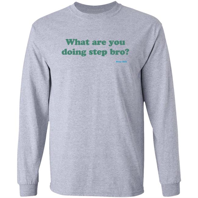 Khalifa Skim Miik What Are You Doing Step Bro Hoodie Khalifa Skim Miik What Are You Doing Step Bro Hoodie