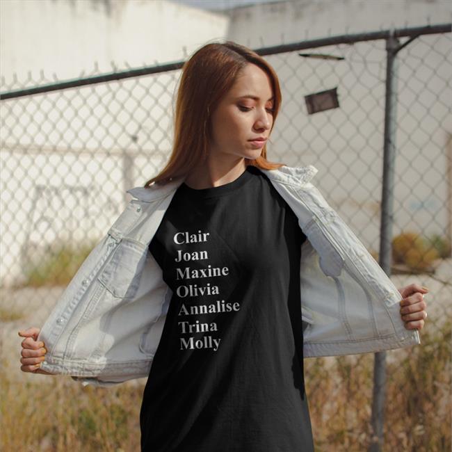Erika Alexander The Black Lawyers Merchandise Black Lawyers Clair Joan Maxine Olivia Annalise Trina Molly T Shirt