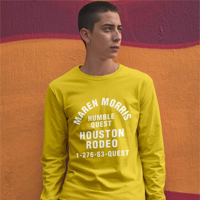 Maren Morris Humble Quest Houston Rodeo1-276-63-Quest Tee Maren Morris Merch Store