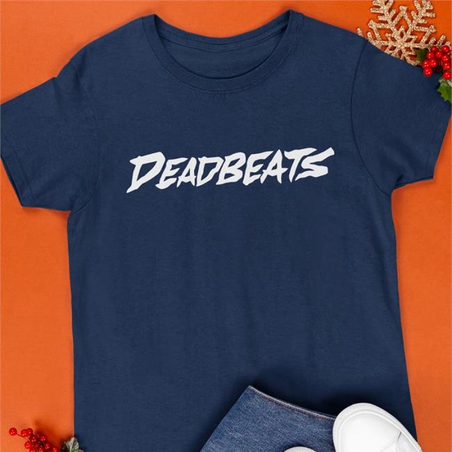Deadbeats Merch Deadbeats Logo Black T Shirt