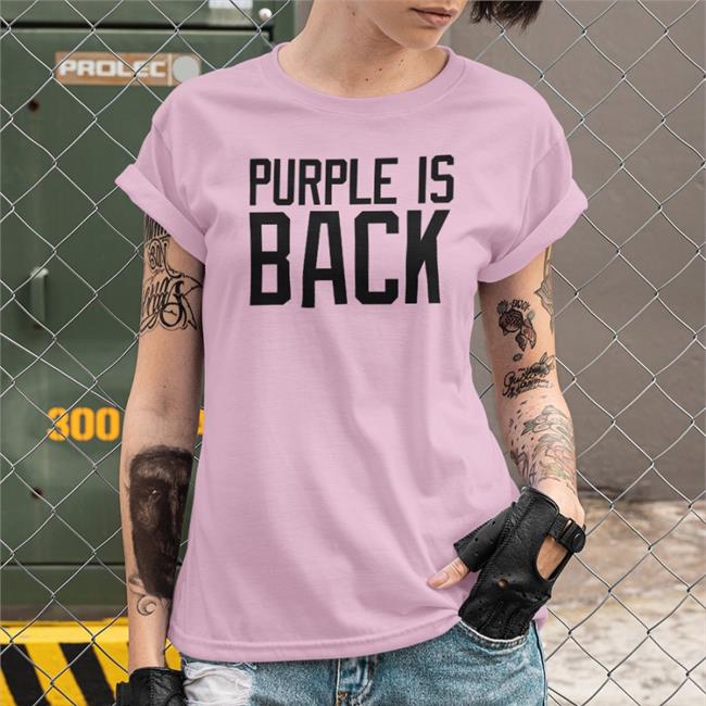 Purple Is Back Sweatshirt