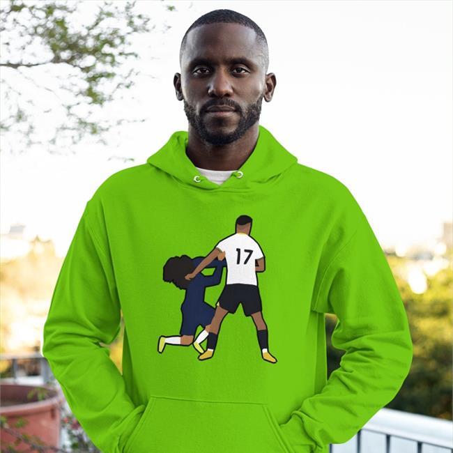 Digital Spurs Coys Cristian Romero Not Committing A Foul Hooded Sweatshirt