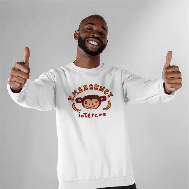 Emergency Intercom Merch Monkey Sweatshirt