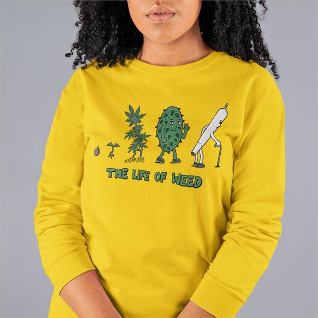 The Life Of Weed Shirt White Writeweed