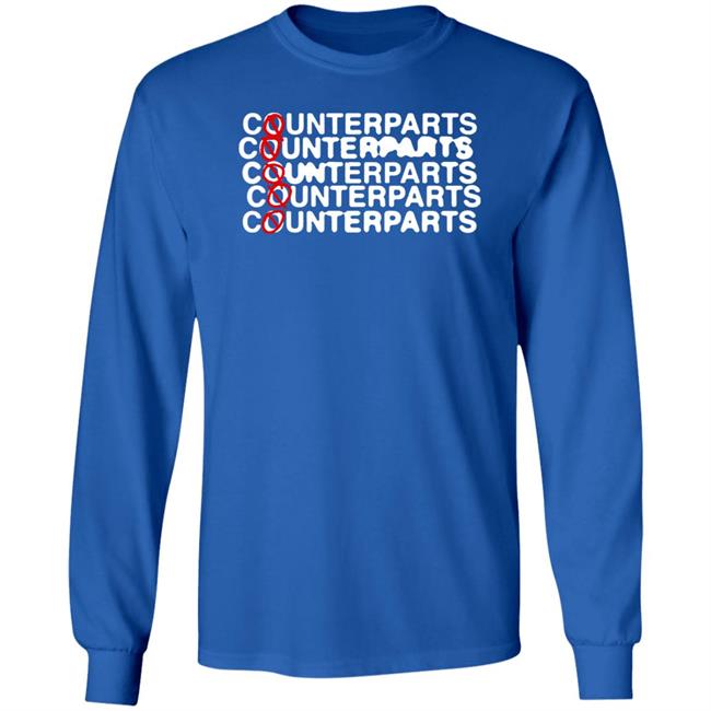 Counterparts Merch Counterparts Stacked Logo Long Sleeve Shirt