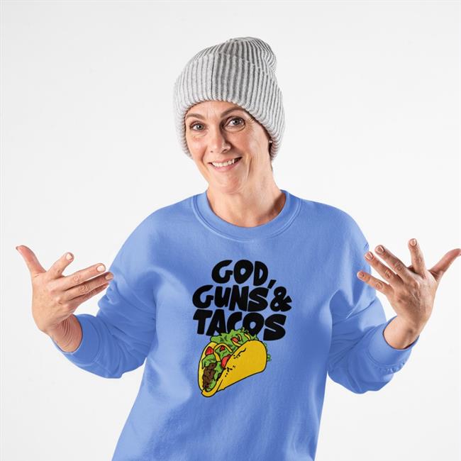 Bunker Branding Guns And Tacos Long Sleeve Shirt