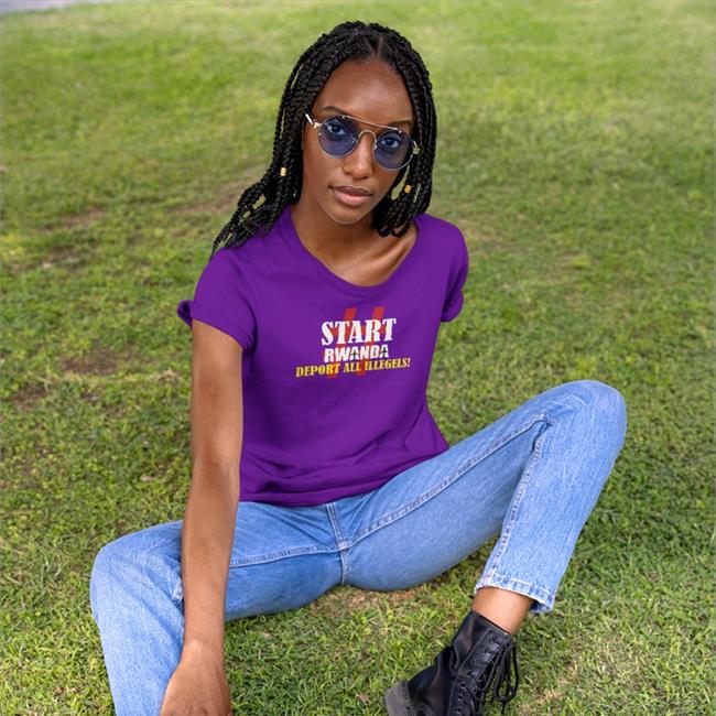 Active Patriot Start Rwanda Deport All Illegels Shirts
