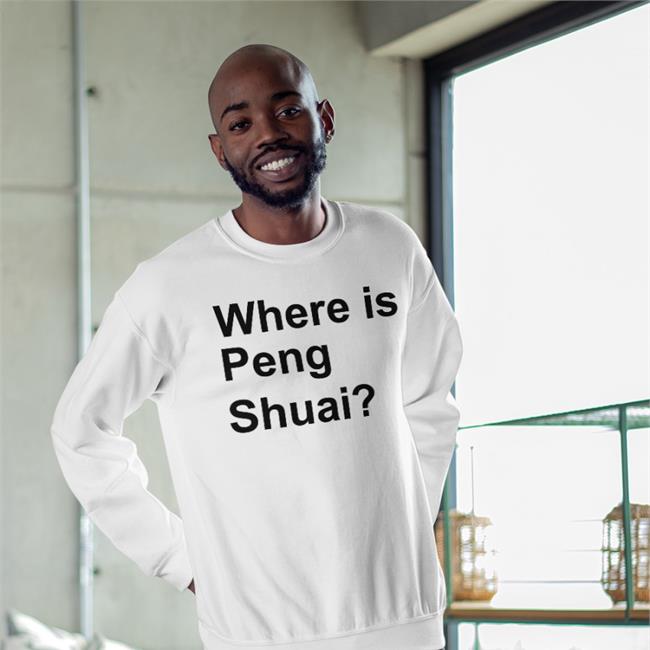 Ben Rothenberg Where Is Peng Shuai Sweatshirt Ashleigh Barty and Danielle Collins Australian Open 2022 Final
