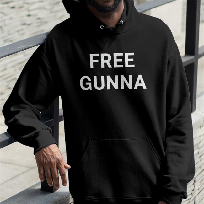 Free Gunna Tee Shirt Black