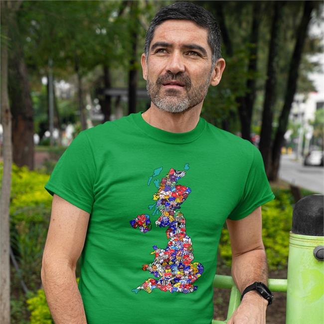 Football Devotion Merch 90'S Uk Shirts Map Shirts 90'S Football