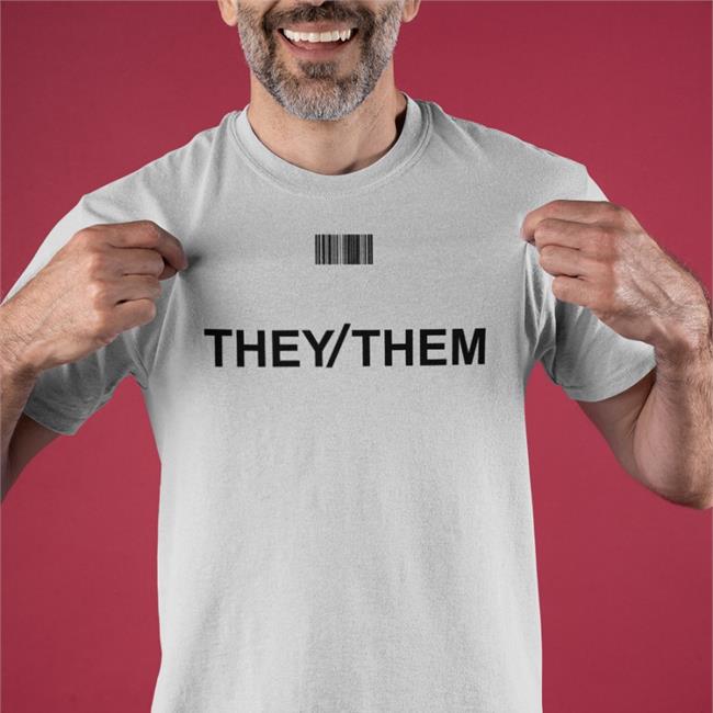 They Them Barcode Shirt