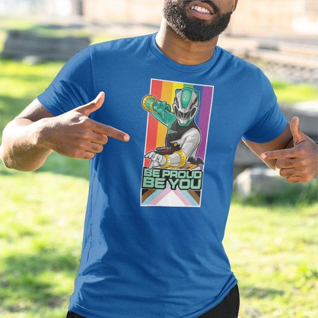Power Rangers Pride Soft Be Proud Be You Long Sleeve We Can All Be Rangers
