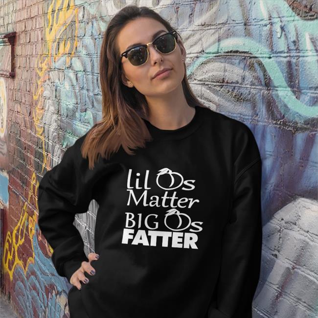 Shirts That Go Hard Lil As Matter Big As Fatter Tee Black