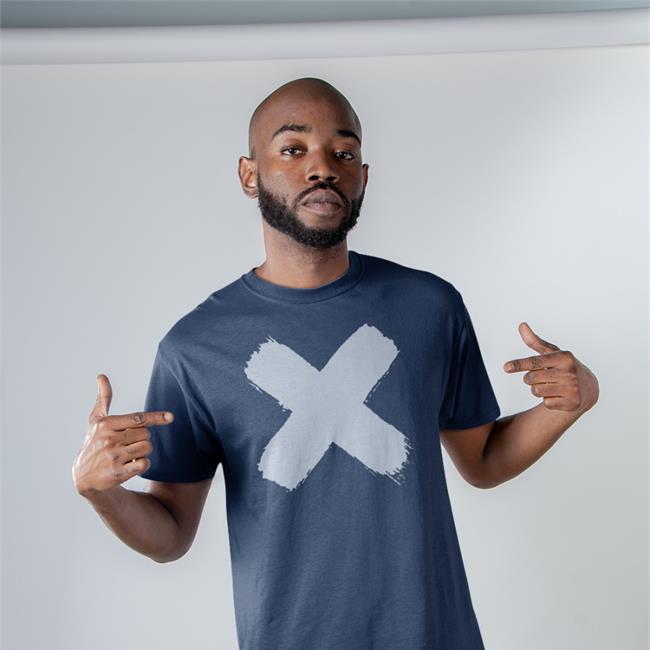 Kevin Hart Merch Store X Washed Blue Hoodie