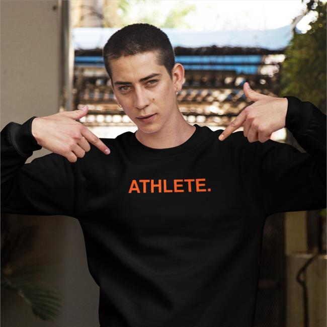 Obvious Shirts Athlete Shirt Dark Heather Andrew Chafin