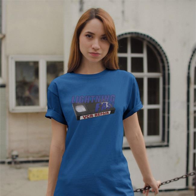 Lightning Fast Vcr Repair Tee Shirt