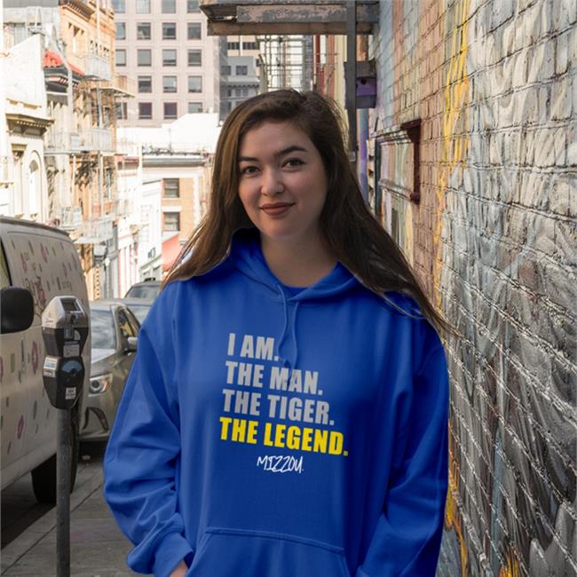 I Am The Man The Tiger The Legend T Shirt Power Mizzou