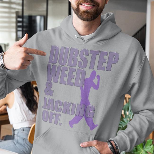 Haunted Starbucks Merch Dubstep Weed & Jacking Off Tee