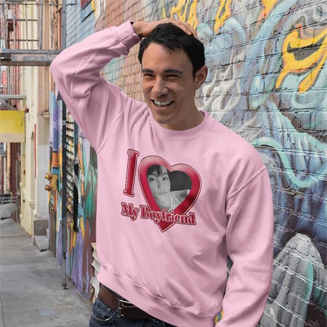 Iloveyourfave I Love My Boyfriend Sweatshirt