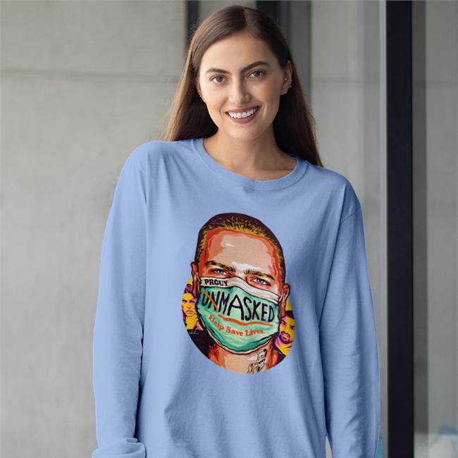 Prguy Masked Help Save Lives Tee Shirt