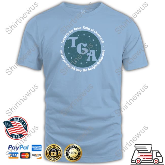 Official The Gaslight Anthem Merch Central Reunion Show Tee