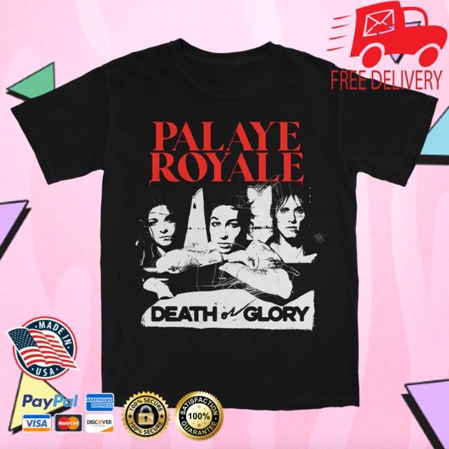 Official Sumerian Records Merch Palaye Royale - ‘Band Photo’ Black Shirt 2024 SumerianRecords