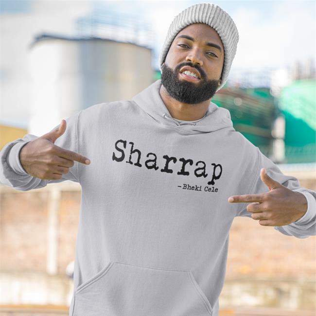 Sharrap Bheki Cele T Shirt Grey