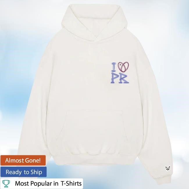Official Rauw Alejandro Merch Store Shop I <3 Rauw Attractive Hoodie Black