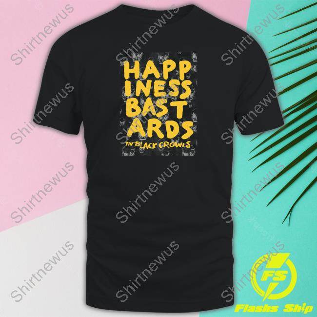 Official The Black Crowes Happiness Bastards Attractive Shirt TheBlackCrowes