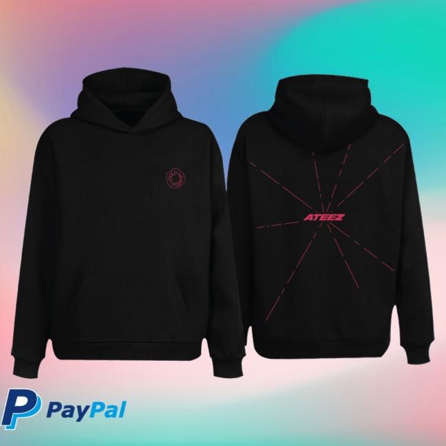 Official Ateez Merch Ateez Golden Hour : Part.2 Pullover Hoodie
