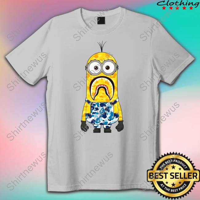 Official Georgenotfound Bape X Minions Shirt