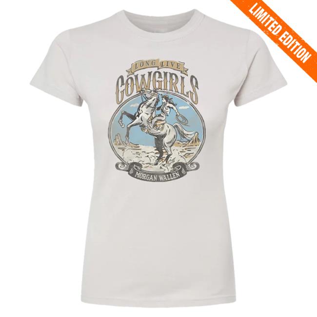 Official Morgan Wallen Merch Store Morgan Wallen Long Live Cowgirls Popover Shirt Morgan Wallen Apparel Clothing Shop MorganWallen