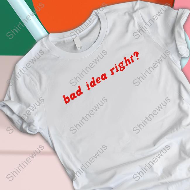 Olivia Rodrigo Bad Idea Right White Shirt