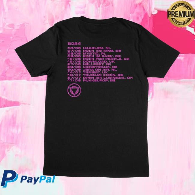 Dancing On The Frontline Summer 2024 Tour Short Sleeve Shirt - Enter Shikari