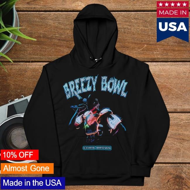 Official Chris Brown Merch Store Light Up Unisex Cotton Attractive Hoodie
