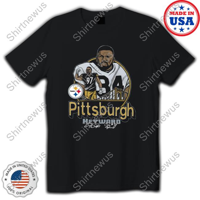 Official Homage Store Cam Heyward Steelers x Craig Heyward Tee