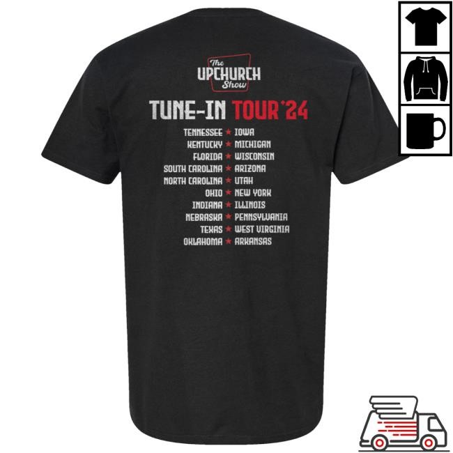 Upchurch Show Tour S/s Shirt (Black) Upchurch Merch